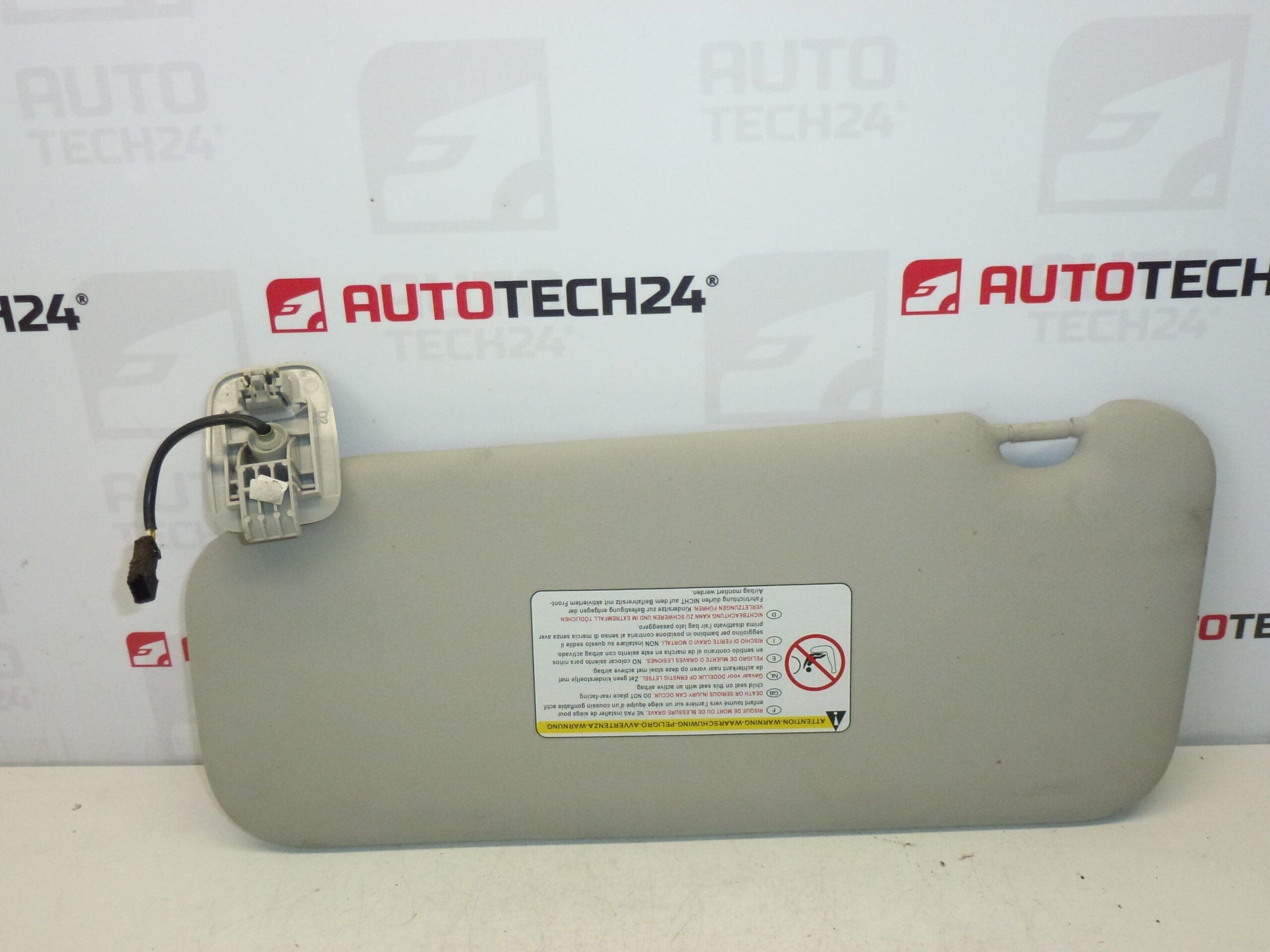 Zonneklep Peugeot 407 rechts 8143NZ - Afbeelding 2