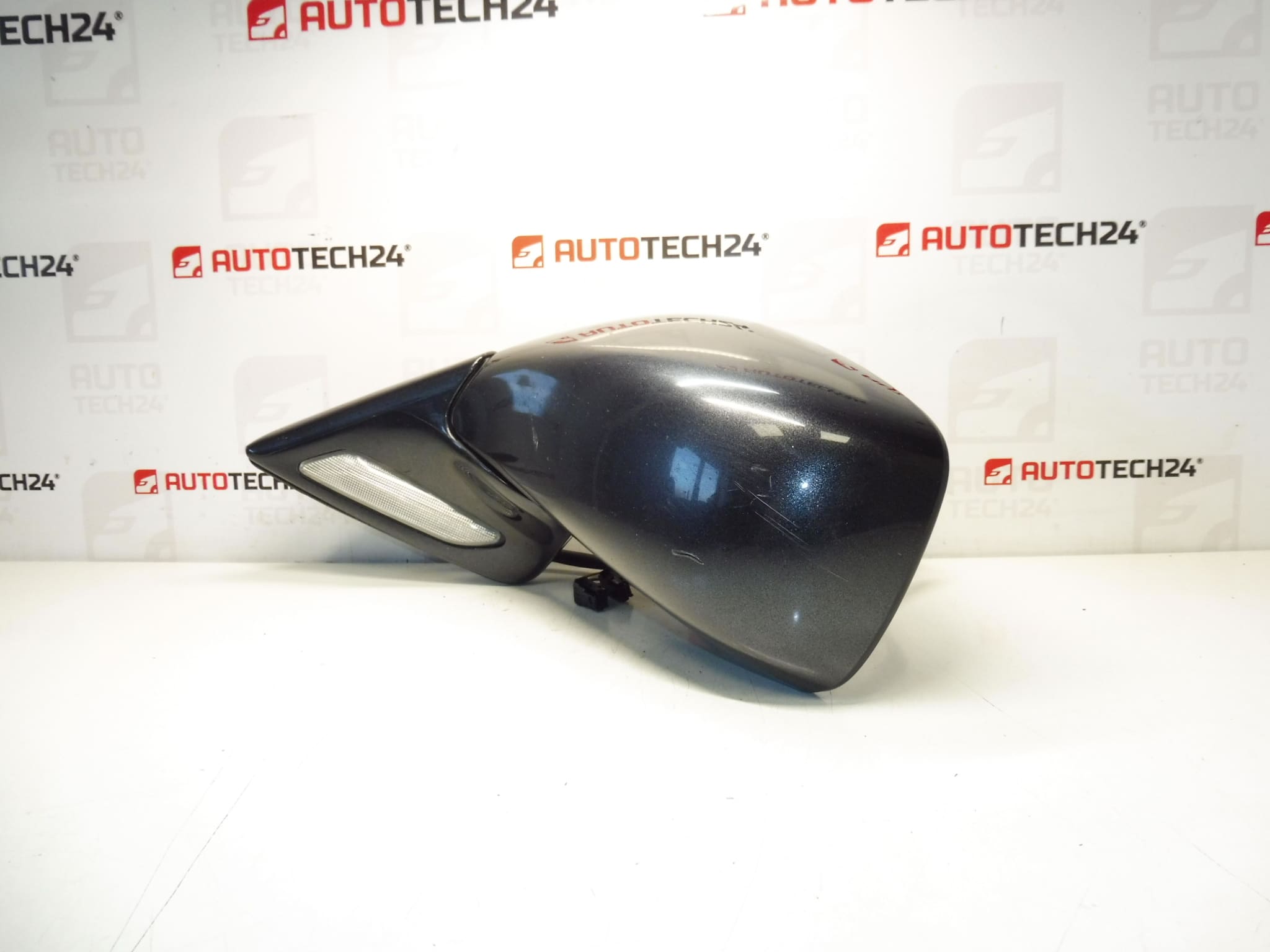 Achteruitkijkspiegel links elektrisch inklapbaar grijs EYJC Citroën C8 14009348YJ 8153FS