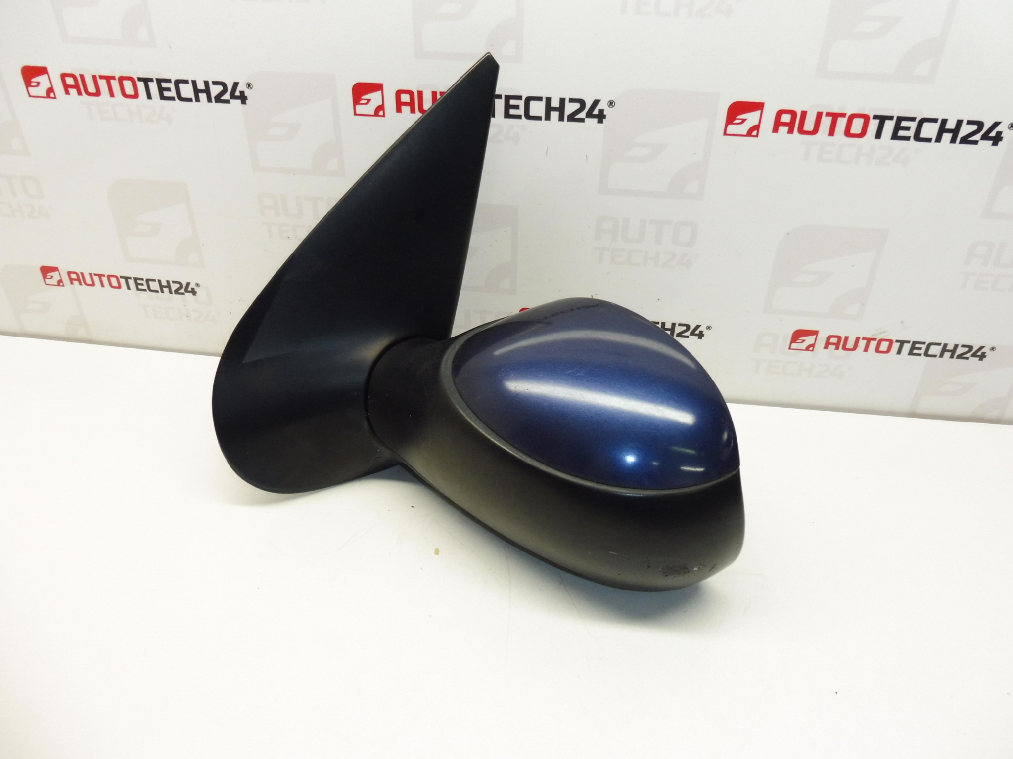 Linker buitenspiegel blauw EGE Peugeot 206 8153KQ