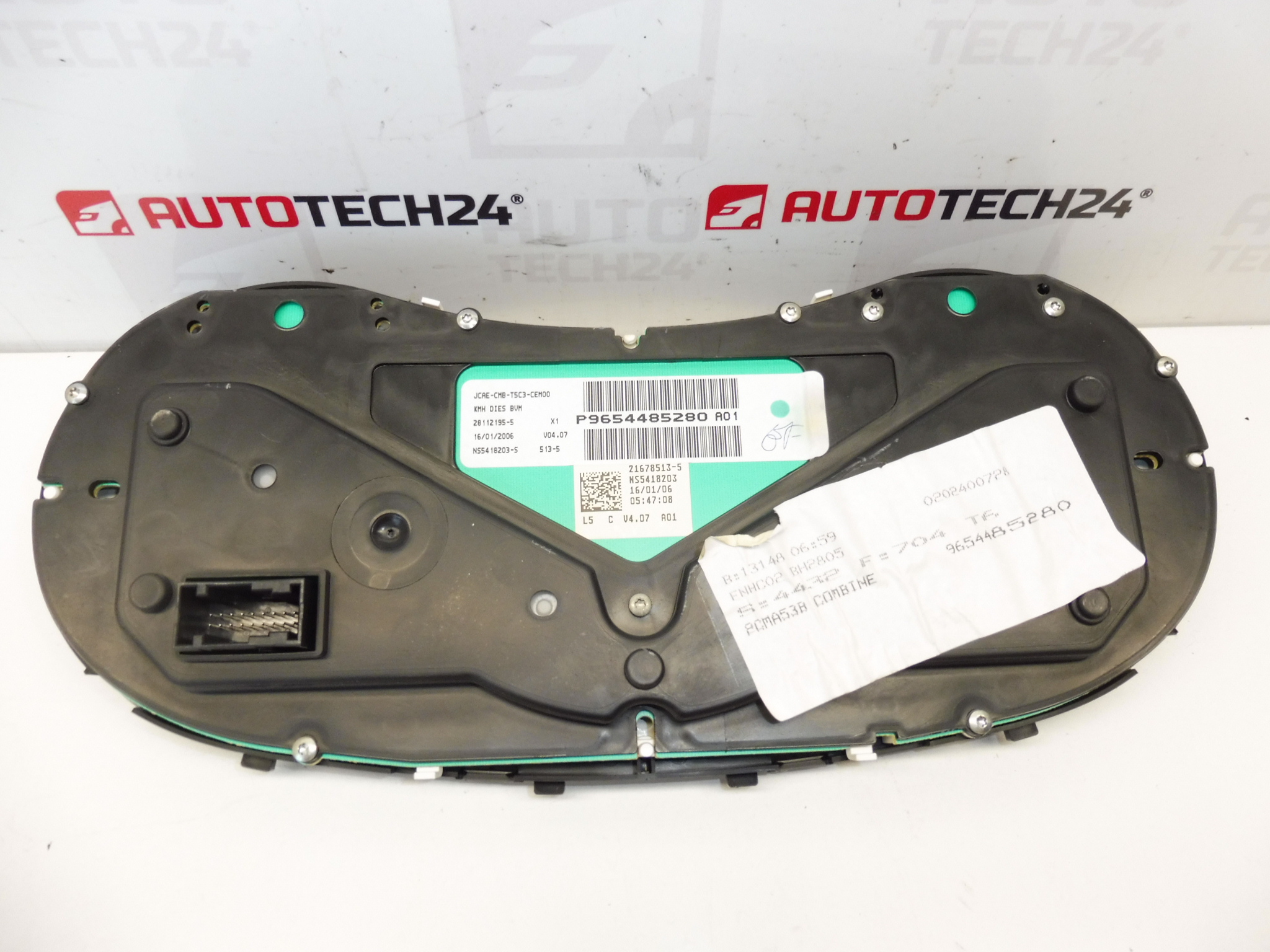 Kilometerteller 212725 km Peugeot 307 9654485280 6106N4
