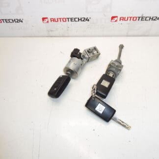 Set sloten en 3 sleutels Citroën Peugeot 4162KF 4162KC