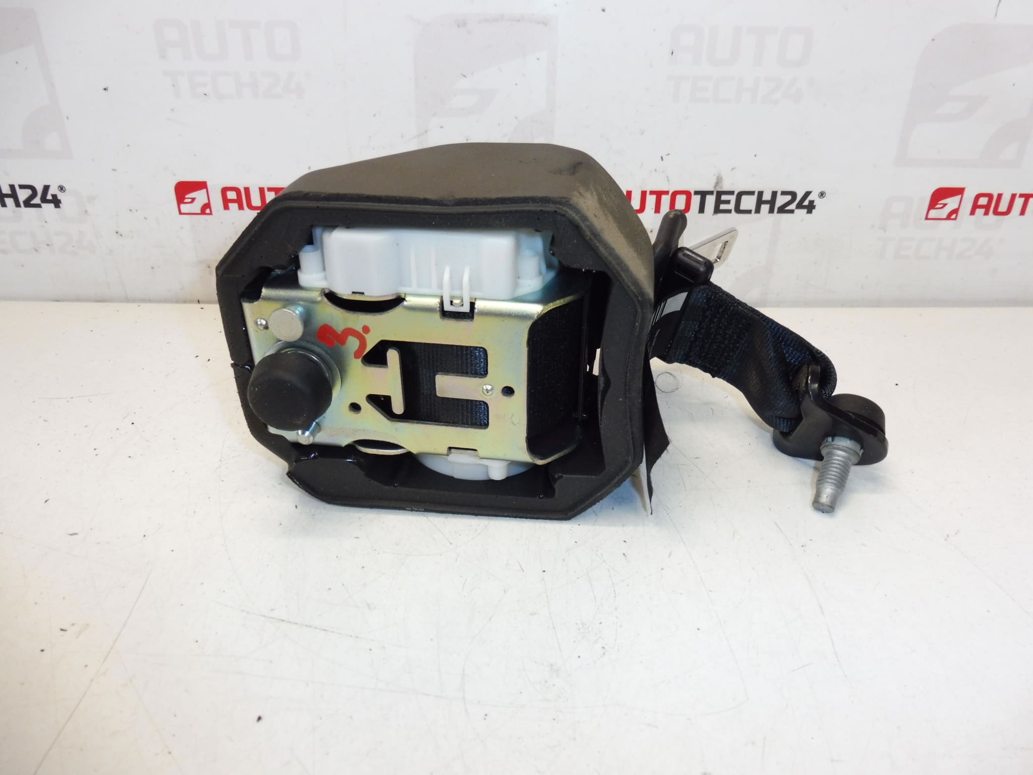 Veiligheidsgordel achter Citroen C3 II A51 DS3 98019948XX - Afbeelding 2