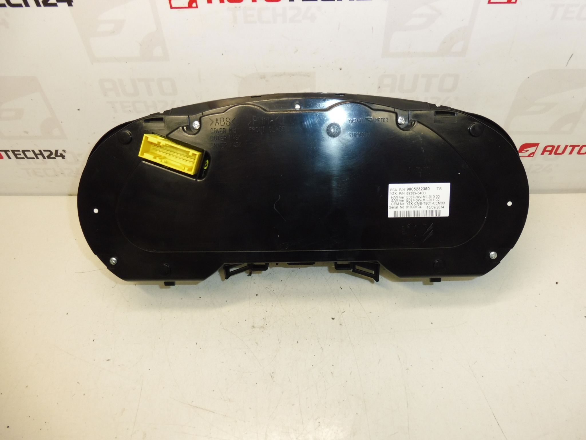 Snelheidsmeter 98000km Peugeot 3008 5008 9805232380 9810462780