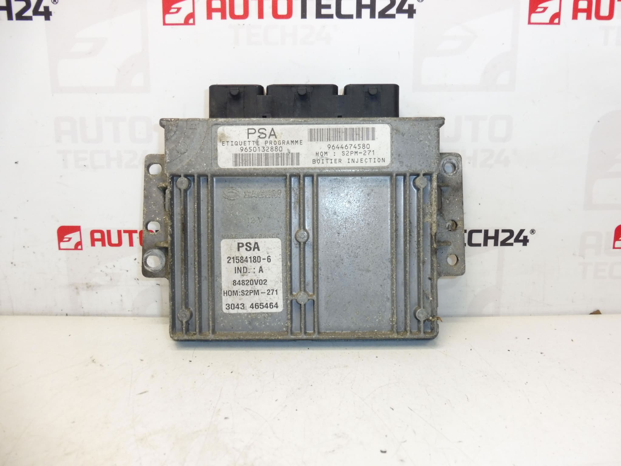 ECU Sagem S2PM-271 1.8 16V 9650132880 9644674580 194214