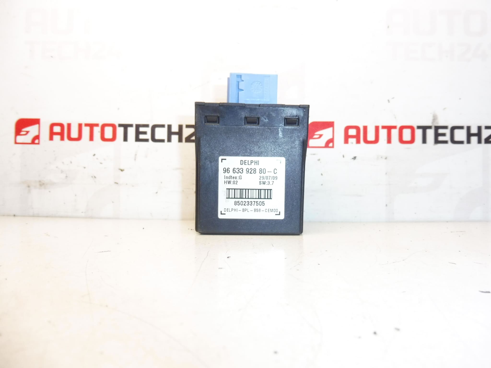 Alarmunit Citroën Peugeot 9663392880