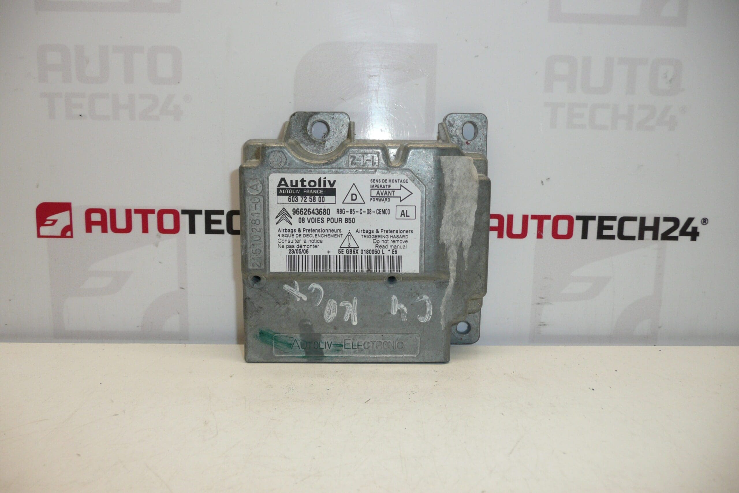Citroën C4 airbagunit 9662643680 654633