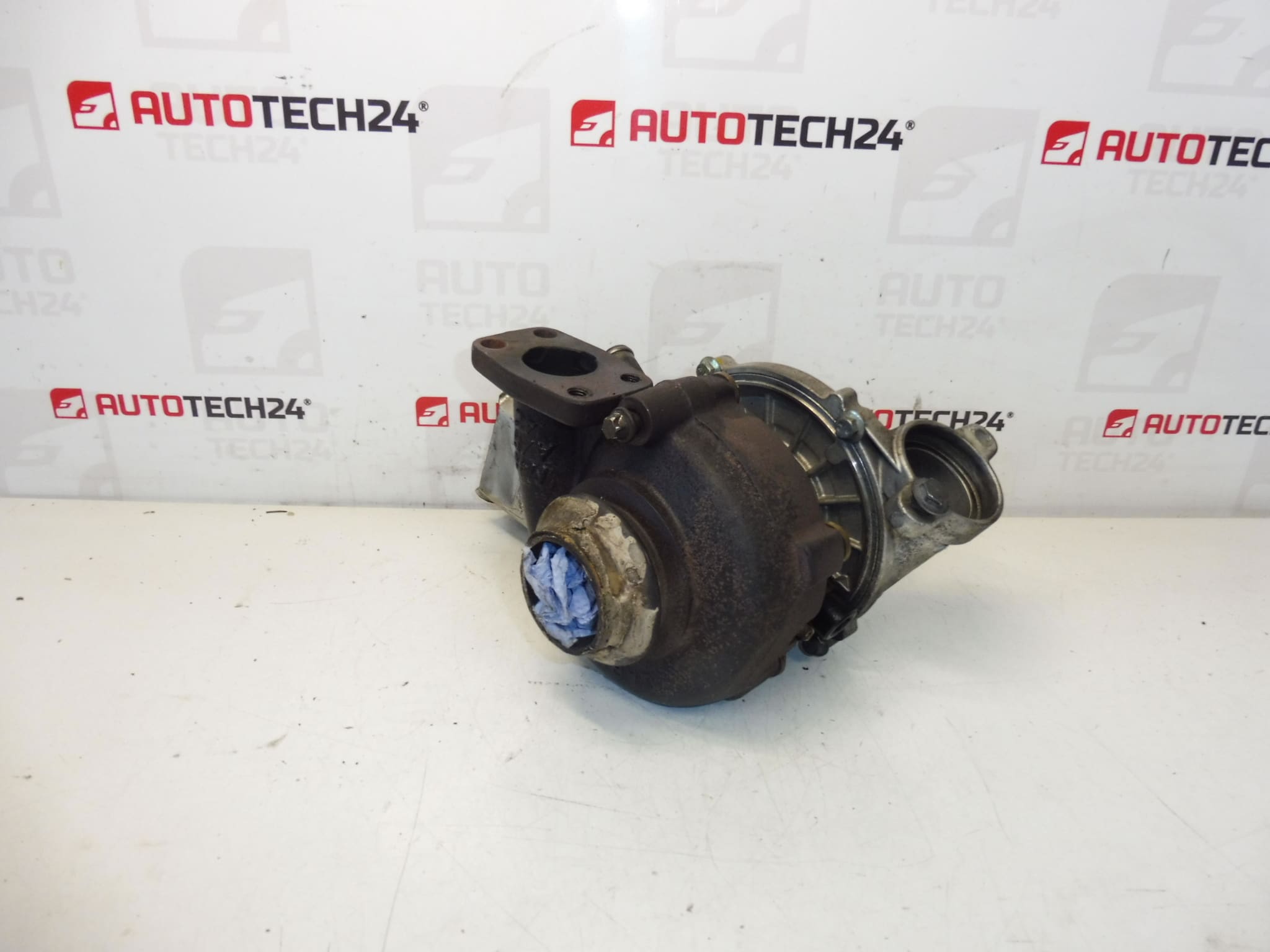 Gereviseerde turbo 1.6 HDI 80KW GARRETT GT1544V 0375J6 - Afbeelding 2