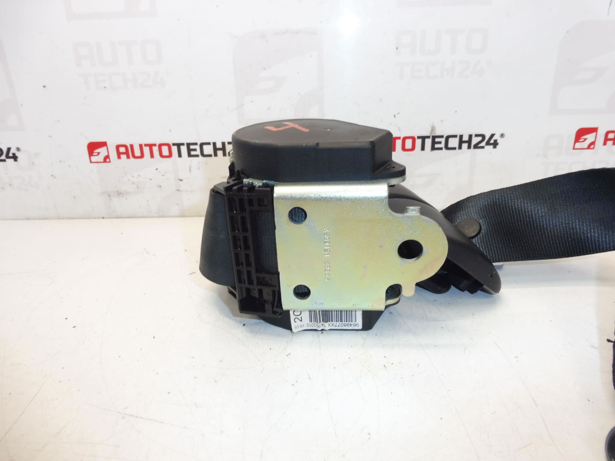 Peugeot 207 veiligheidsgordel achter 96498077XX 8974SY - Afbeelding 2