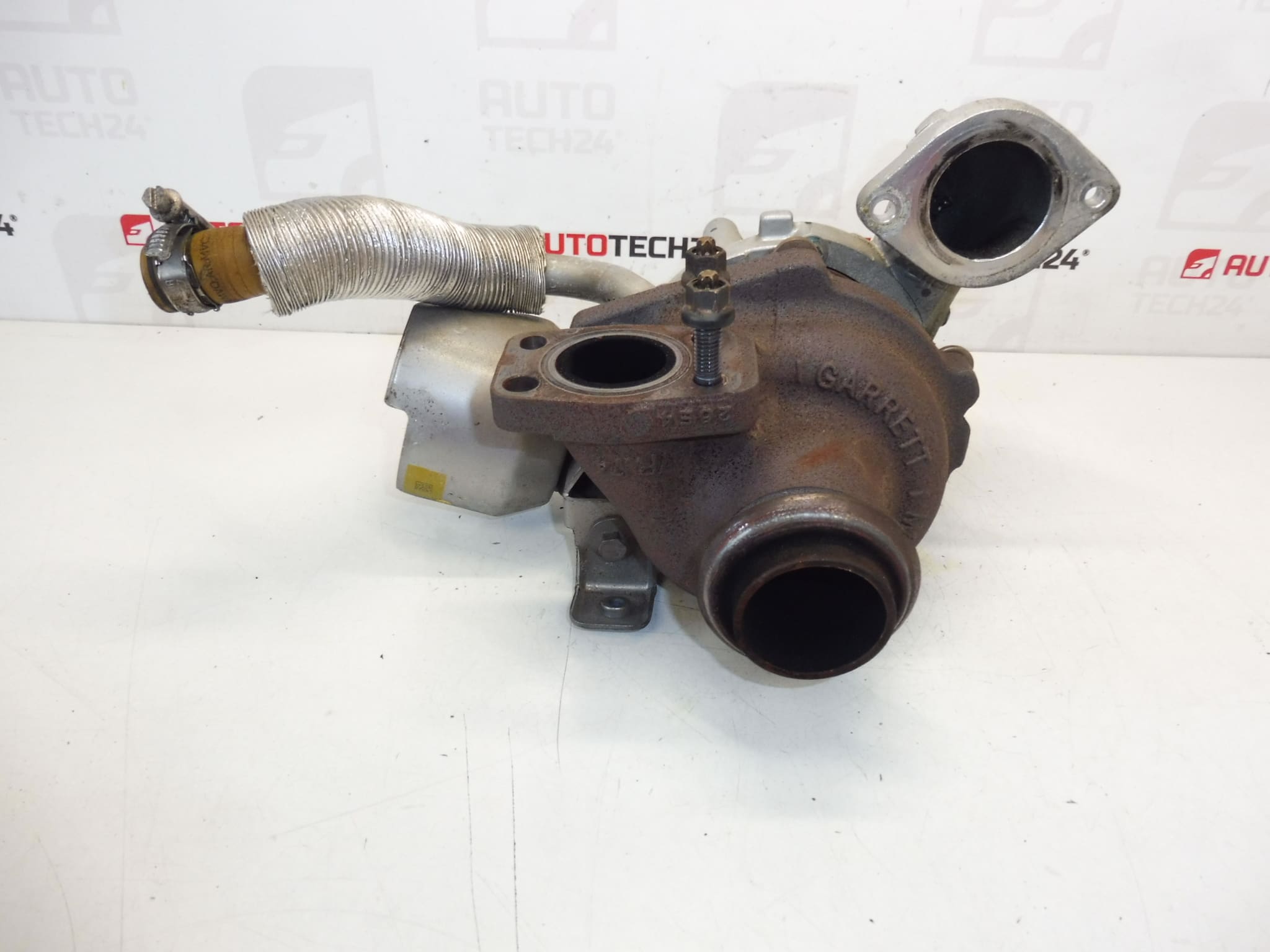 Turbo GARRETT 1.6 e-HDI GTC1244VZ 9686120680 0375P7 88 duizend km - Afbeelding 2
