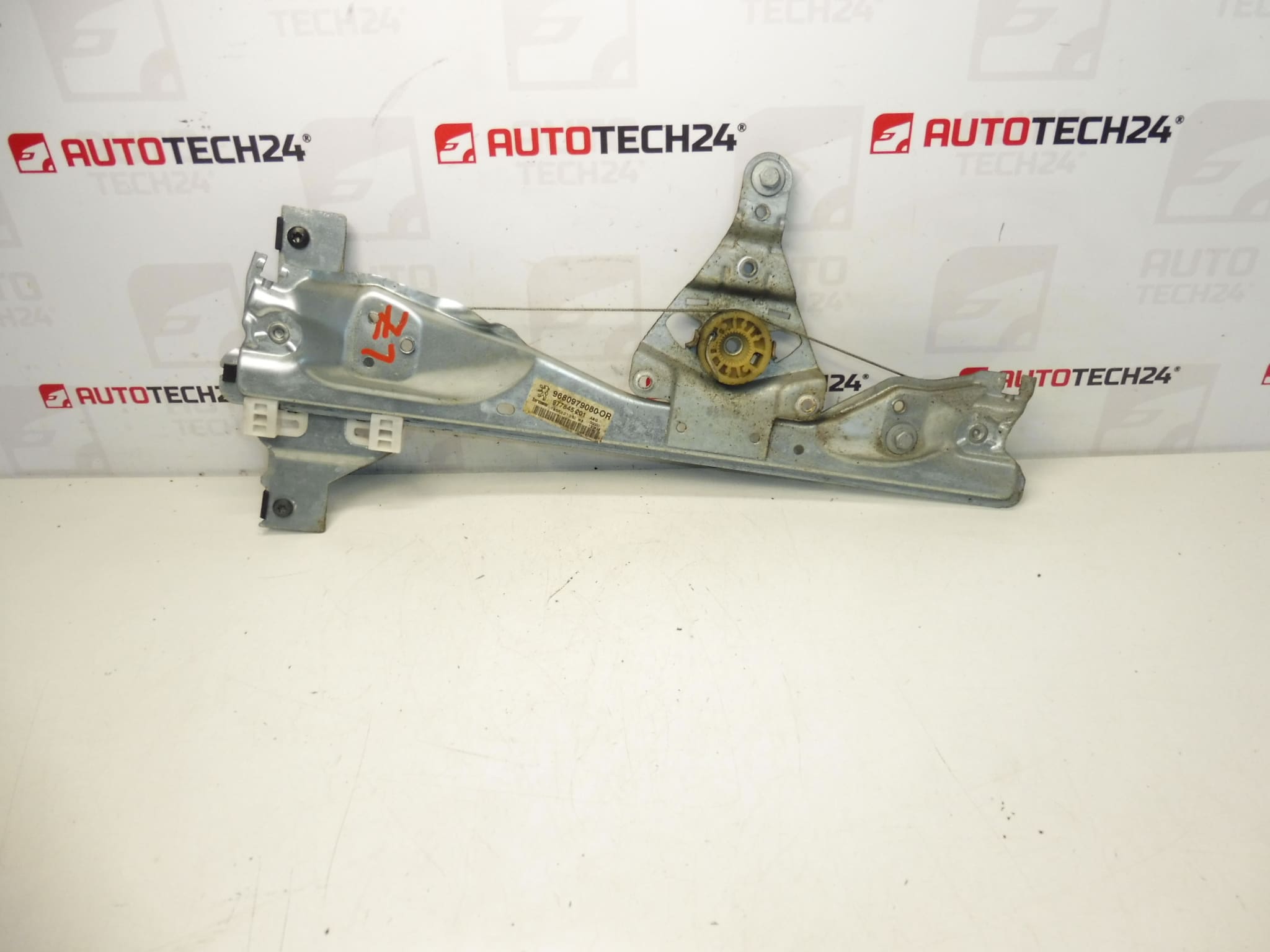 Peugeot 308 raamoprolmechanisme linksachter 9680979080 9223E5
