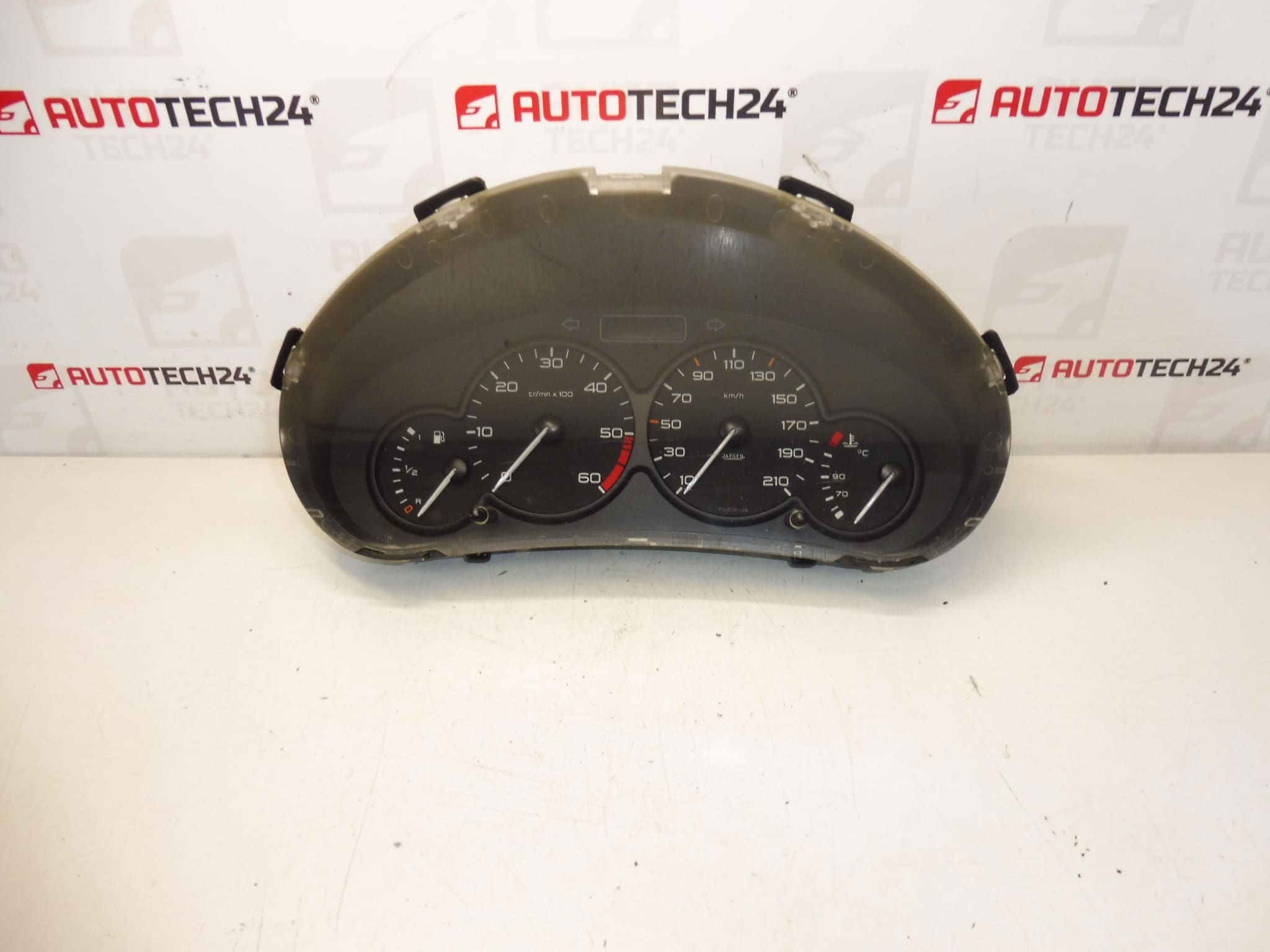 Snelheidsmeter 176 duizend km Peugeot 206 9648836380 6104TX